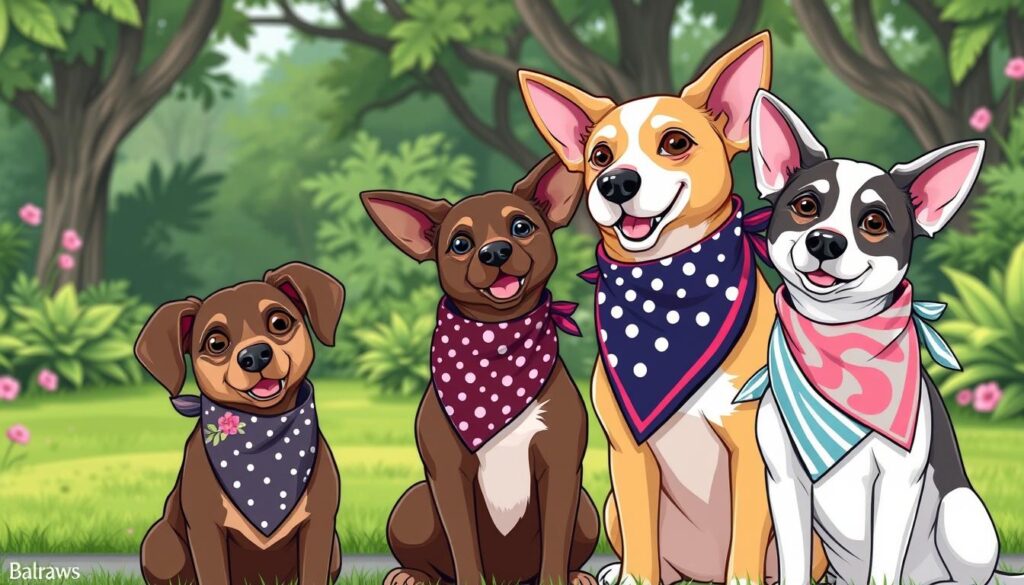 pañuelos para perros elegantes